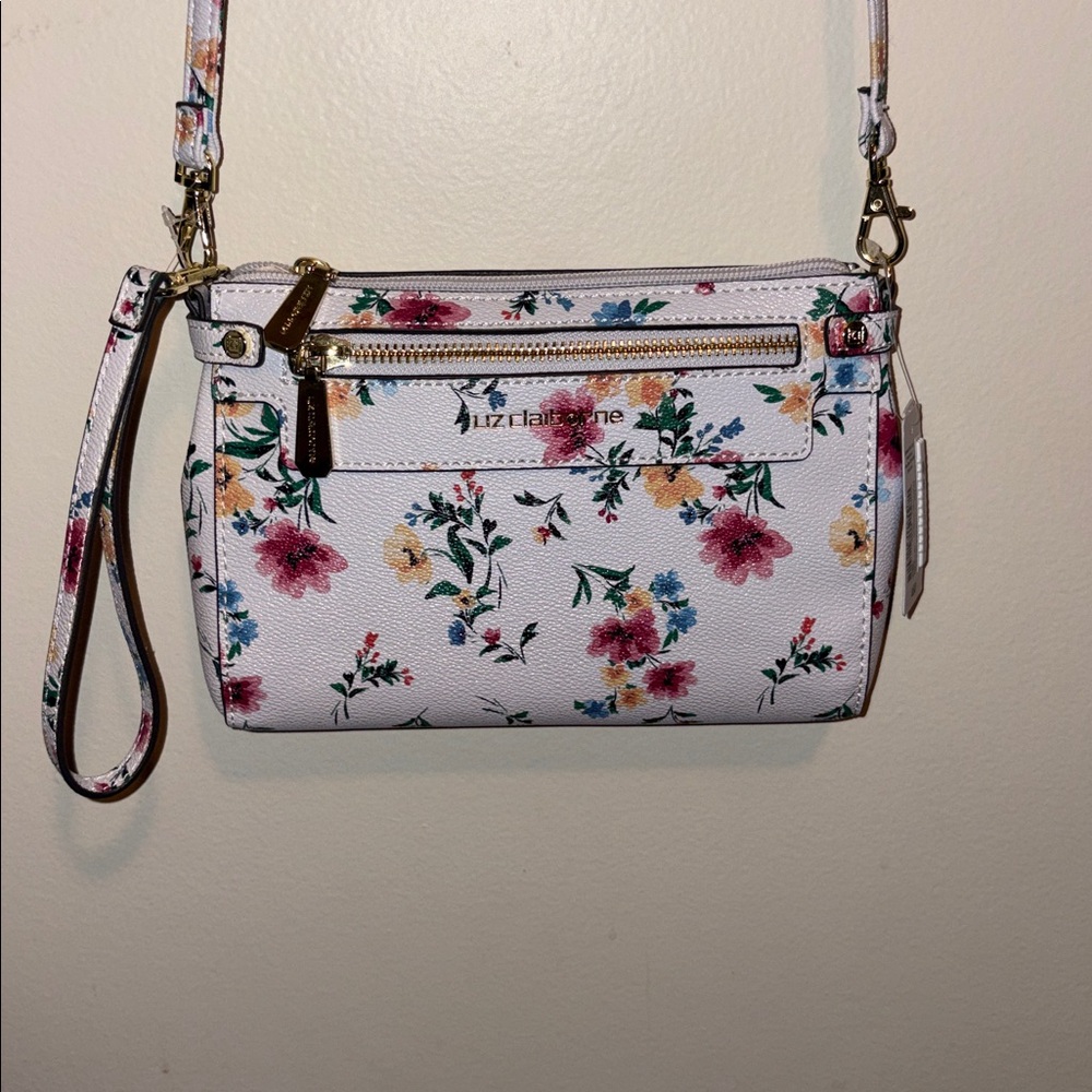 NWT Floral Crossbody Bag